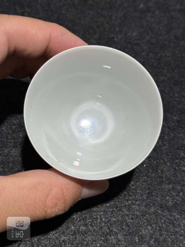 清嘉庆 粉彩八仙人物故事图杯一对 - 图8